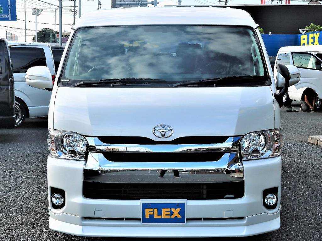 ハイエースのことならFLEXハイエースさいたま店にお任せください！アフターサービスも頑張ります！