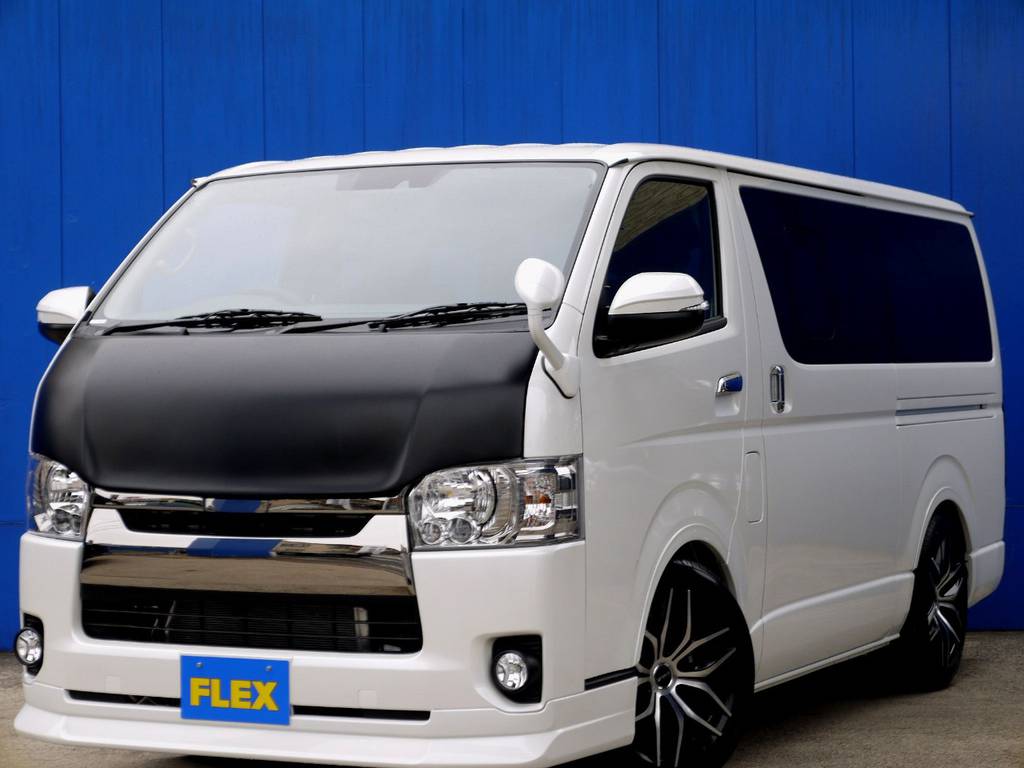 新車ハイエース スーパーＧＬ 特別仕様車ダークプライム スタイリッシュ ベットキットパッケージが入庫しました！！