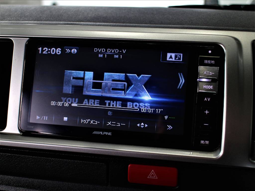 音楽録音・DVD再生・フルセグ・Bluetooth接続可！