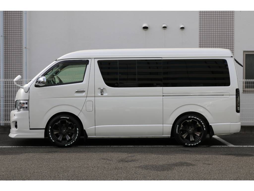 車高は程よい１.５インチダウン！もちろん、前後バンプラバーも交換済み♪