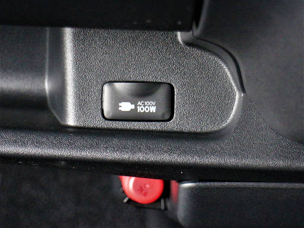 １００V電源！