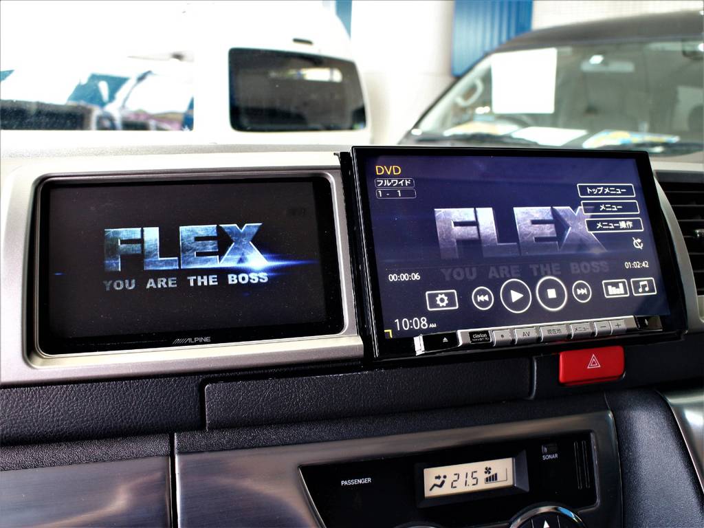 ※DVD再生・フルセグ・音楽録音・Bluetooth接続可！
