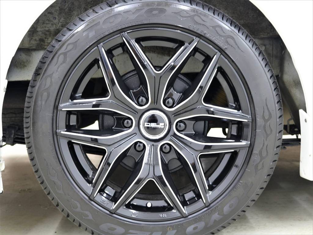 新品１８inchＦＬＥＸオリジナル【Delf01】アルミホイール＆ＴＯＹＯ-Ｈ２０！