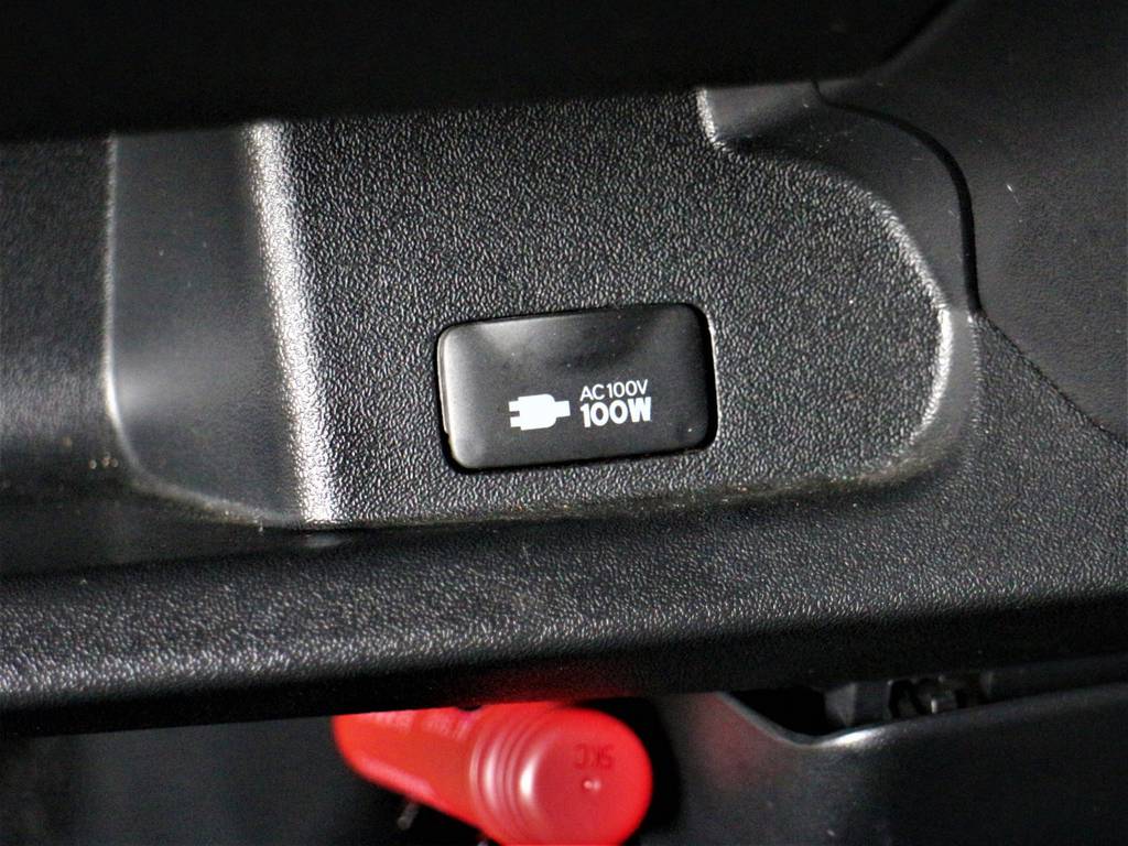 １００V電源！