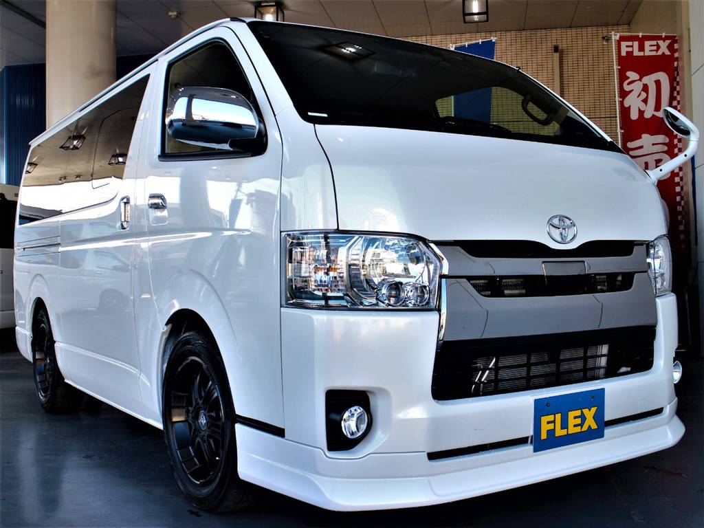 FLEXオリジナルDelfino Lineフロントスポイラー！