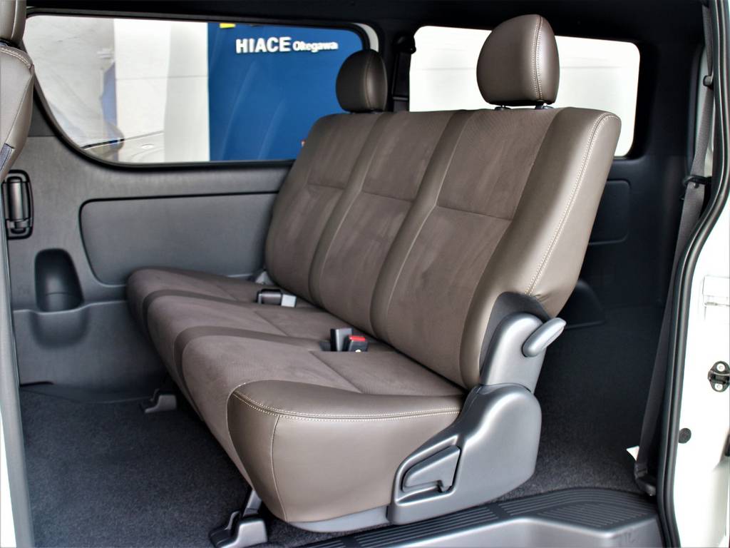 セカンドシートは３人定員です！