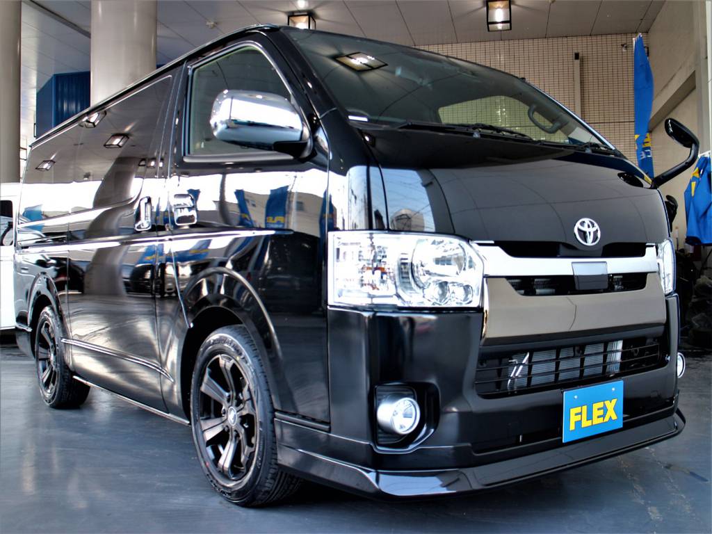 FLEXオリジナルDelfino Lineフロントスポイラー！