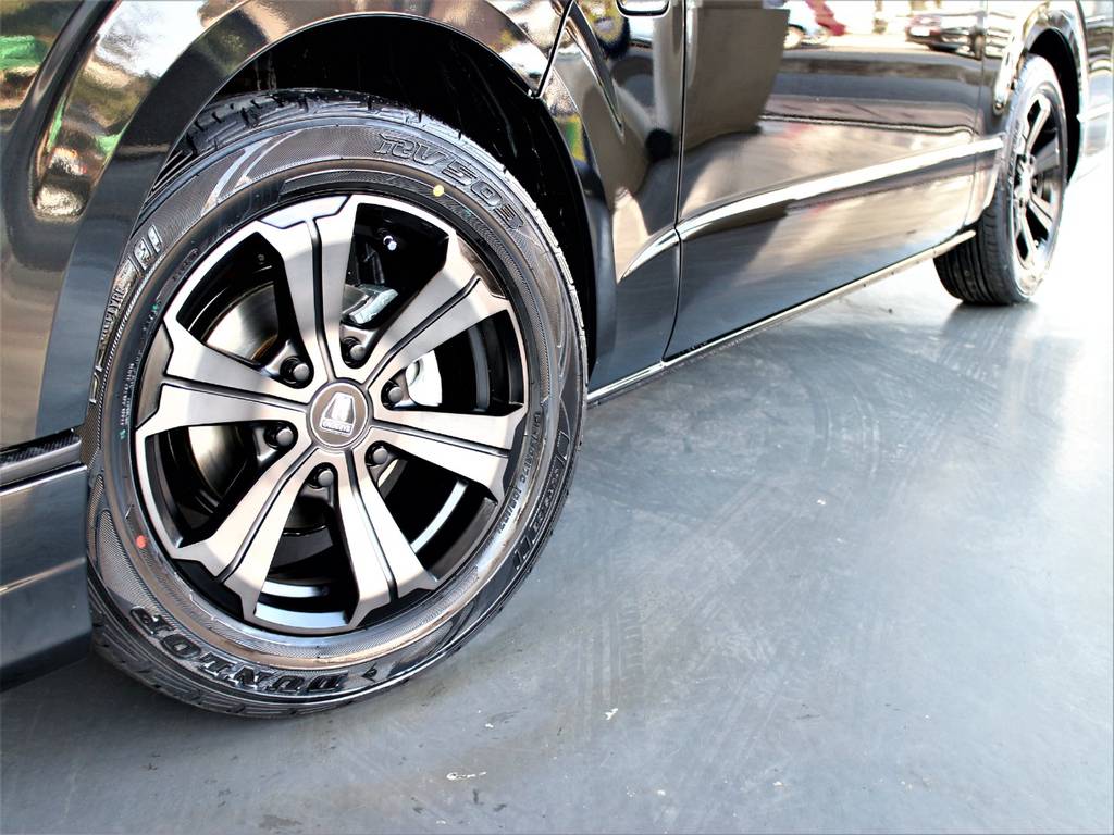 バルベロ１７インチアルミホイール！　ダンロップタイヤ！