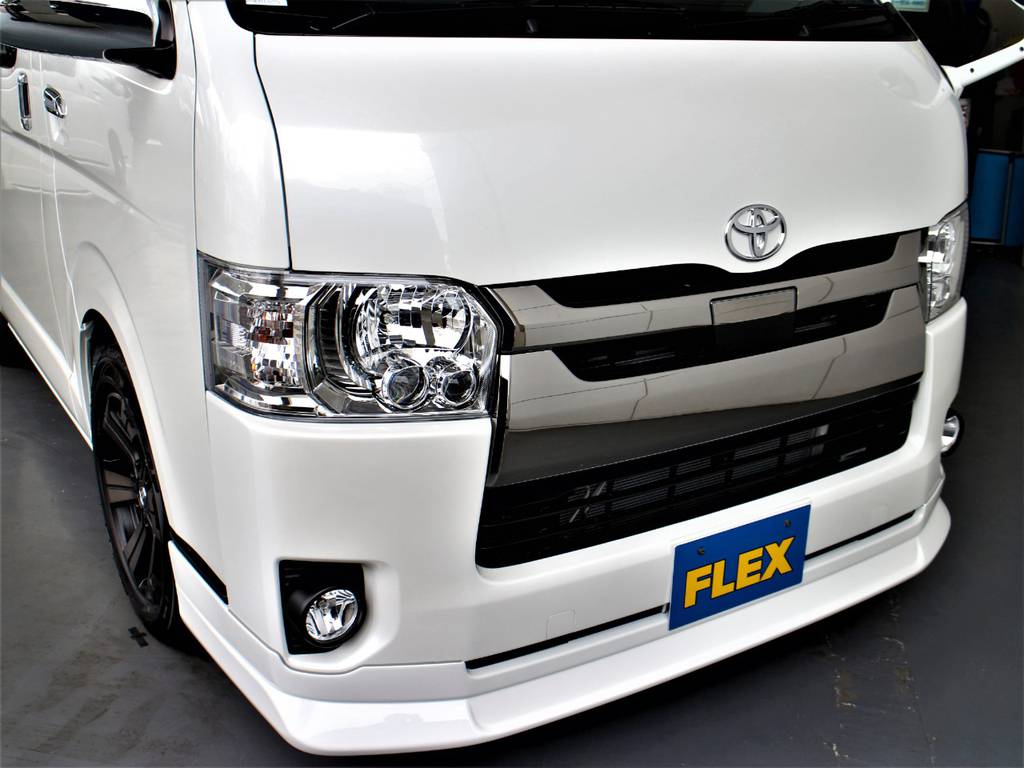 FLEXオリジナルDelfino Lineフロントスポイラー！