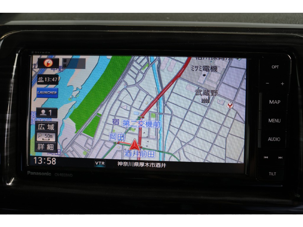 パナソニックストラーダSDナビ！※音楽録音・DVD再生・フルセグ・Bluetooth接続可！