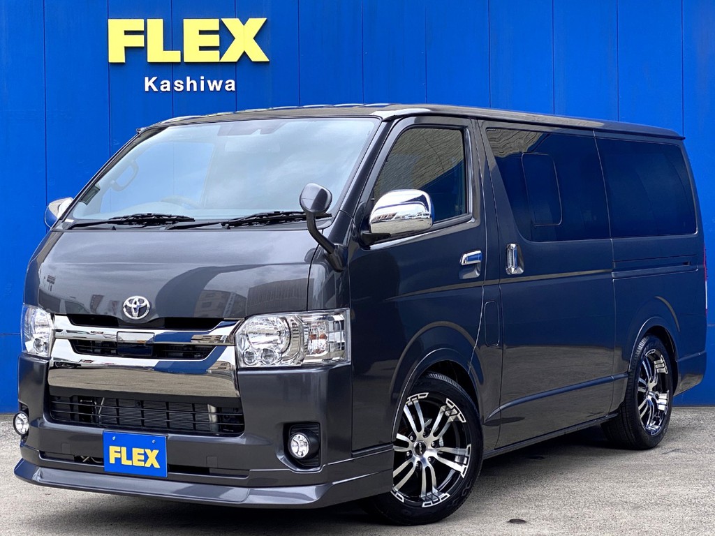 新車ハイエース スーパーＧＬ ダークプライムⅡ ベットキットナビパッケージが入庫しました！！