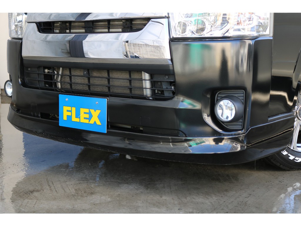 レガンス製フロントリップスポイラー装着済み！
