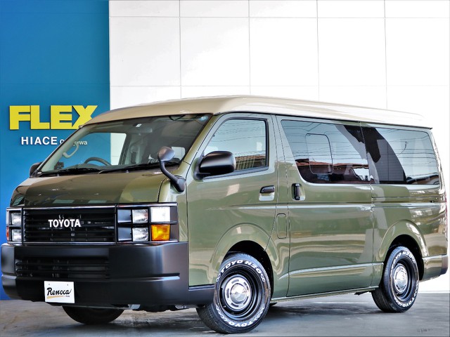 Renoca　CoastLines　高年式低走行のコーストライン完成！良質なベース車をお洒落にチェンジ♪人気のオリーブグリーンツートン！