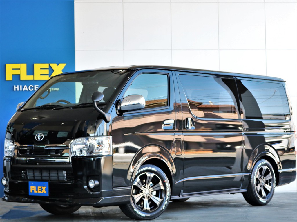 新車　ハイエース　S-GL　ダークプライムⅡ　ディーゼルターボ４WD　両側オートスライドドア　ナビ&amp;ETC2.0　人気パッケージ