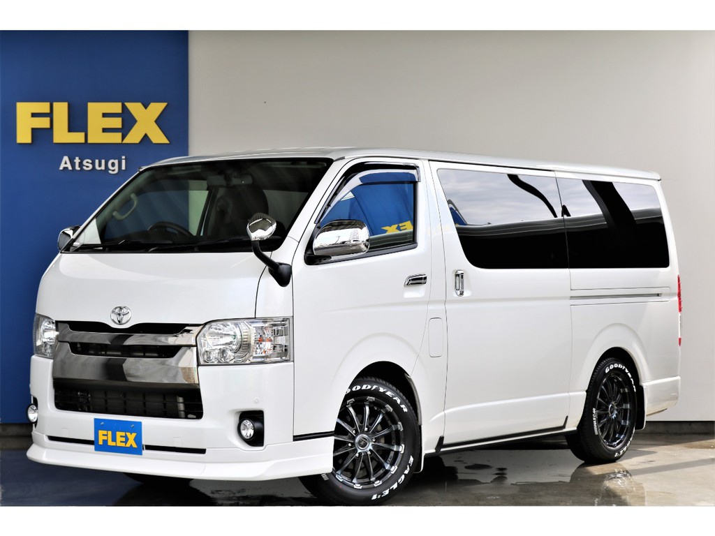 【厳選仕入れ中古車】H29年式ハイエースS-GLディーゼルターボ４WD　ダークプライム　希少の４WD！！