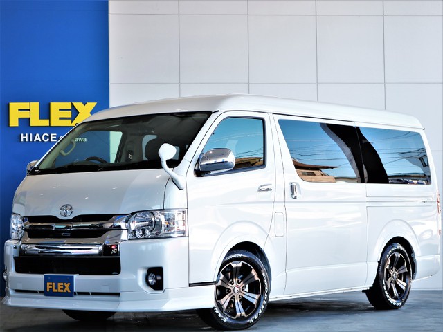 新車　ハイエース　ワゴンGL　ナビパッケージ　ファミリーに人気の定番コンプリート♪♪即納車可能♪オートローン１２０回まで可能！！！！