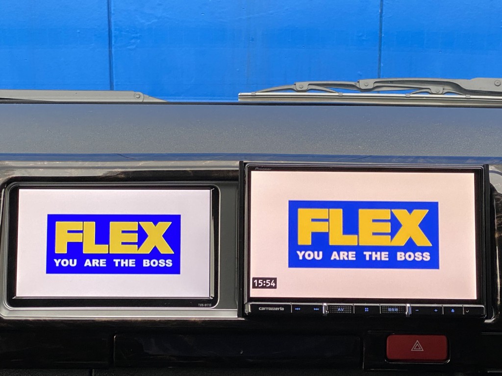 カロッツェリア サブモニター完備！！助手席の方も見やすいですよ☆