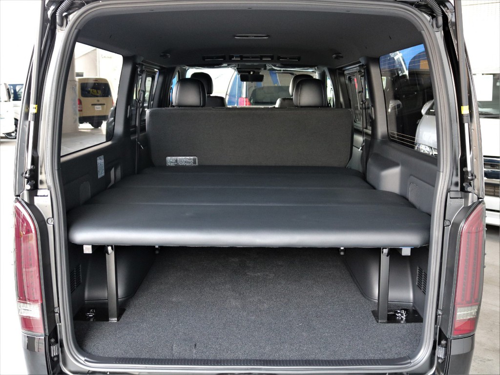 FLEXオリジナルベットキット！☆5段階に高さ調節可能！車中泊や、ラゲッジスペースの目隠しなど使い勝手抜群！◎