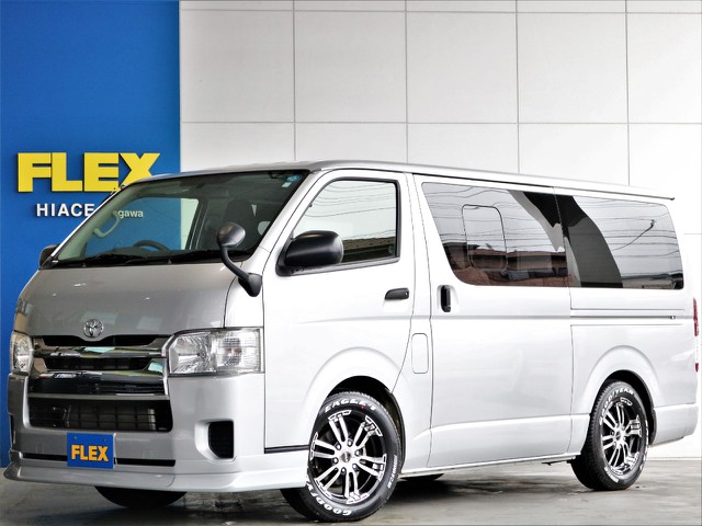 【厳選仕入れ中古車】ハイエースDXGLパッケージ　希少のガソリンマニュアル車！！ナビ付でお得♪仕事で大活躍の4ドアタイプ♪早いもの勝ちです！