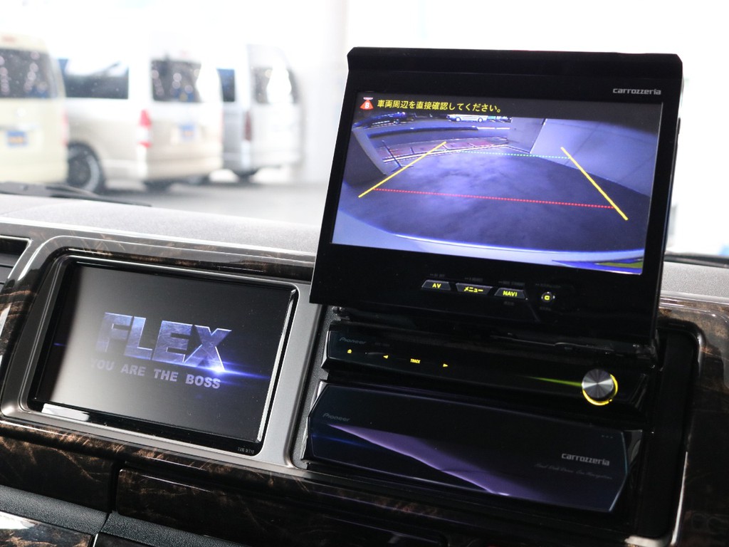 バックカメラナビ連動加工済み☆