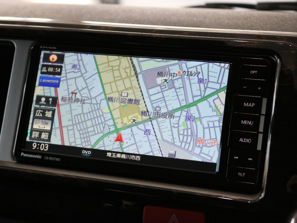 パナソニックストラーダ7インチナビ☆※音楽録音.DVD再生.Bluetooth.フルセグ