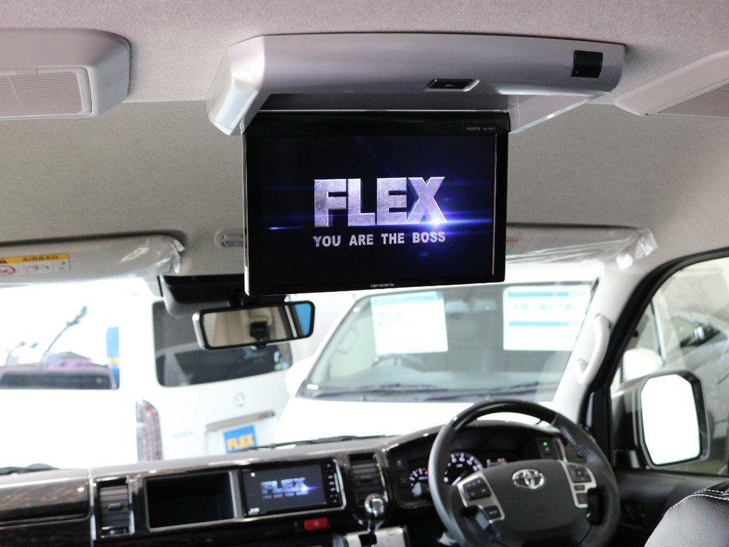 かカロッツェリア後席フリップダウンモニター☆