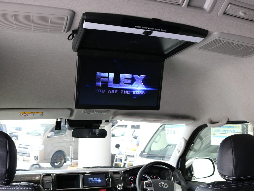 大画面☆後席フリップダウンモニター！☆