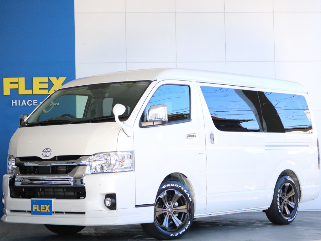 新車　ハイエースワゴンGL２WD　FLEX定番のスタンダートなパッケージ♪使い勝手良くお得に♪全国販売
