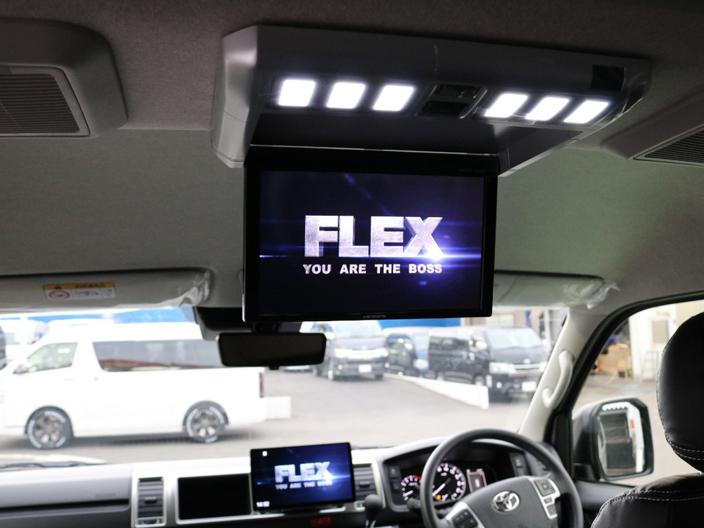 カロッツェリア後席フリップダウンモニター☆