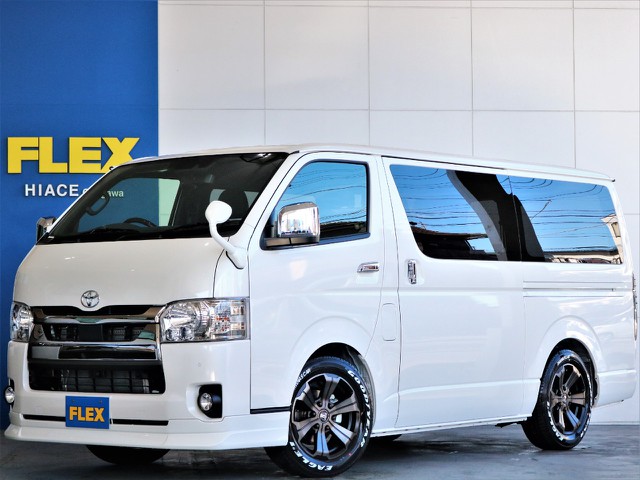 新車　ハイエースS-GLダークプライムⅡ　ディーゼルターボ２WD　力強い走りが魅力のクリーンディーゼル♪メーカーオプションも充実☆全国販売