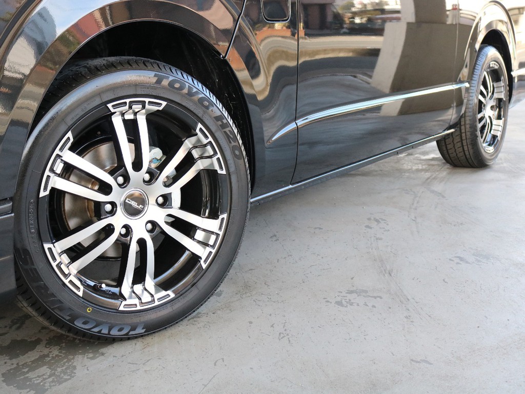 FLEXオリジナルDELF02　18インチアルミホイール☆TOYO　H20タイヤ☆