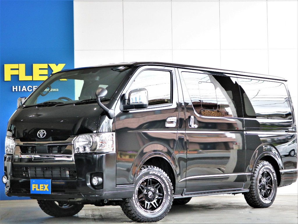 新車　ダークプライムⅡ　ディーゼルターボ４WD　ベッドキット　有機ELパナソニックナビ　外装は４WDっぽくカッコよく♪　即納車可能です！！