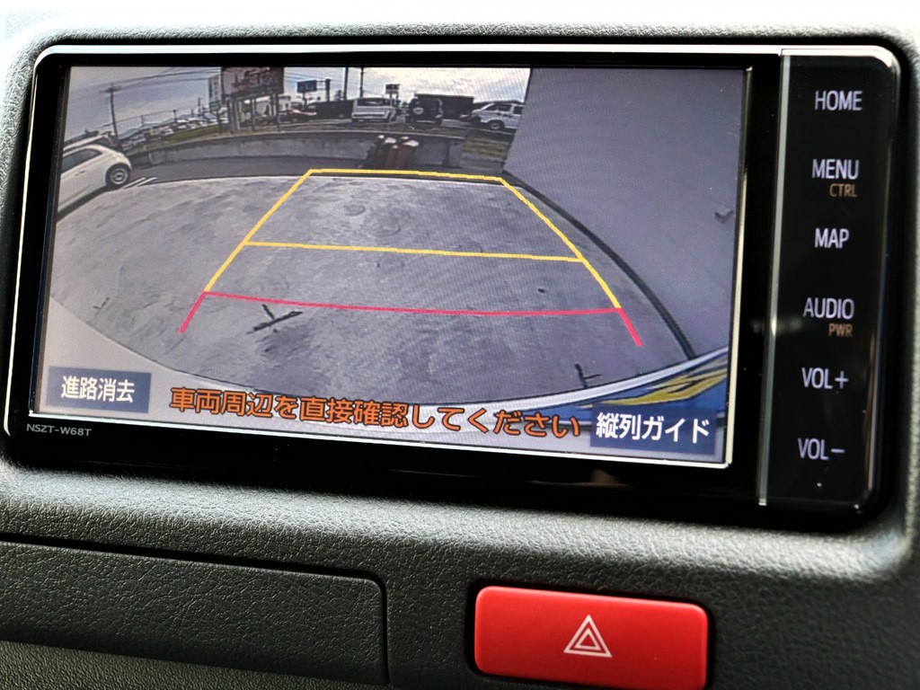 バック時もモニターで確認出来ます！！