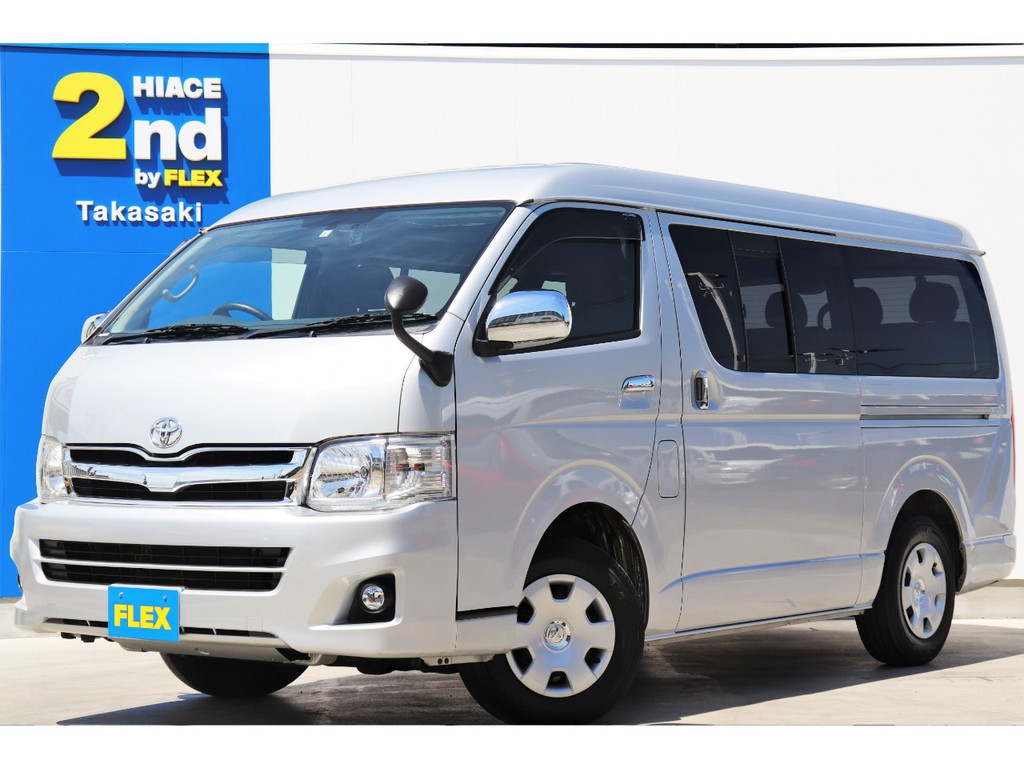 トヨタ ハイエース 2 7 Gl ロング ミドルルーフ 4wd 車探しなら中古車 新車の専門店flex フレックス へ