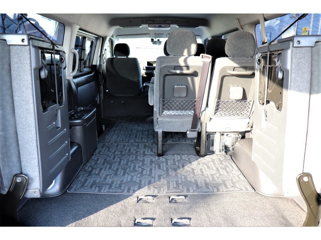 荷物もたくさん積めます！