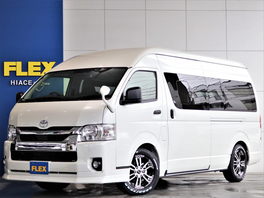新車　ハイエースDX　GLパッケージ　スーパーロング　ディーゼルターボ４WD　寒冷地仕様　仕事でもトランポとしても大活躍のスパロン♪即納車可