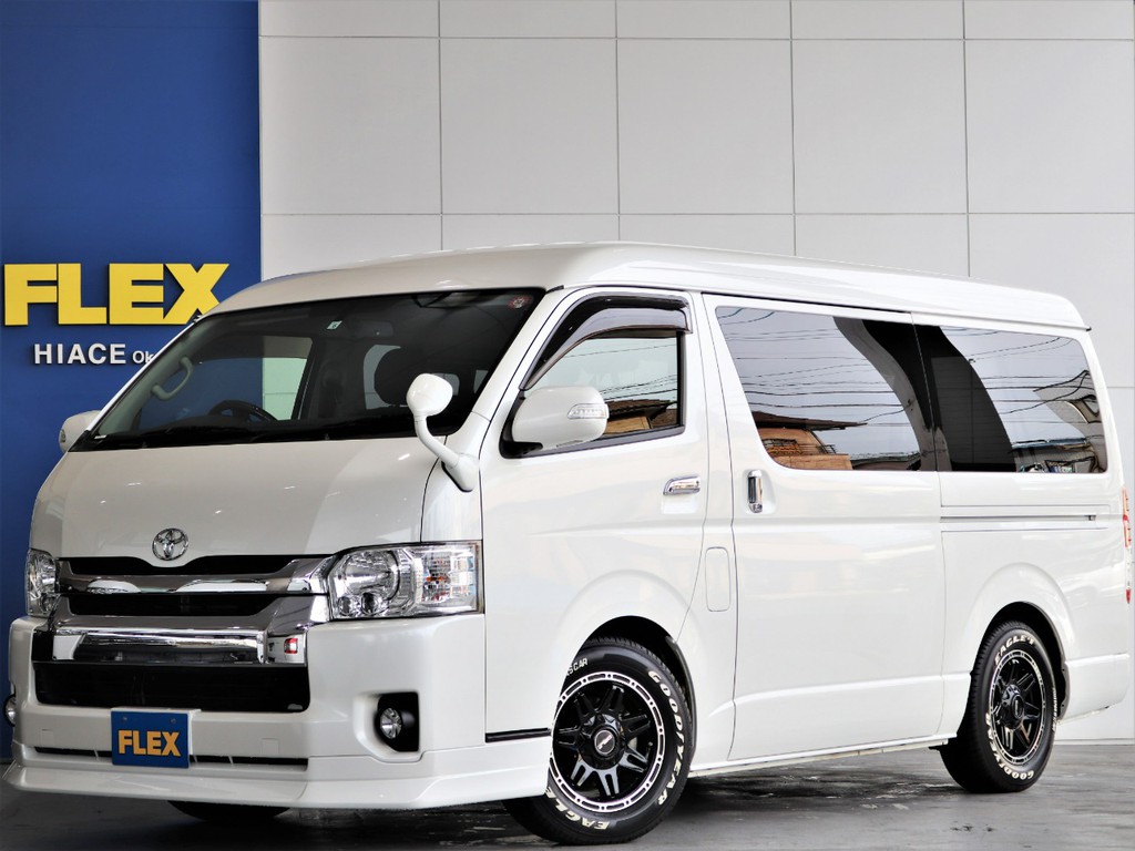 H28年式ハイエースワゴン　【買取直販車】激レアシートアレンジST！