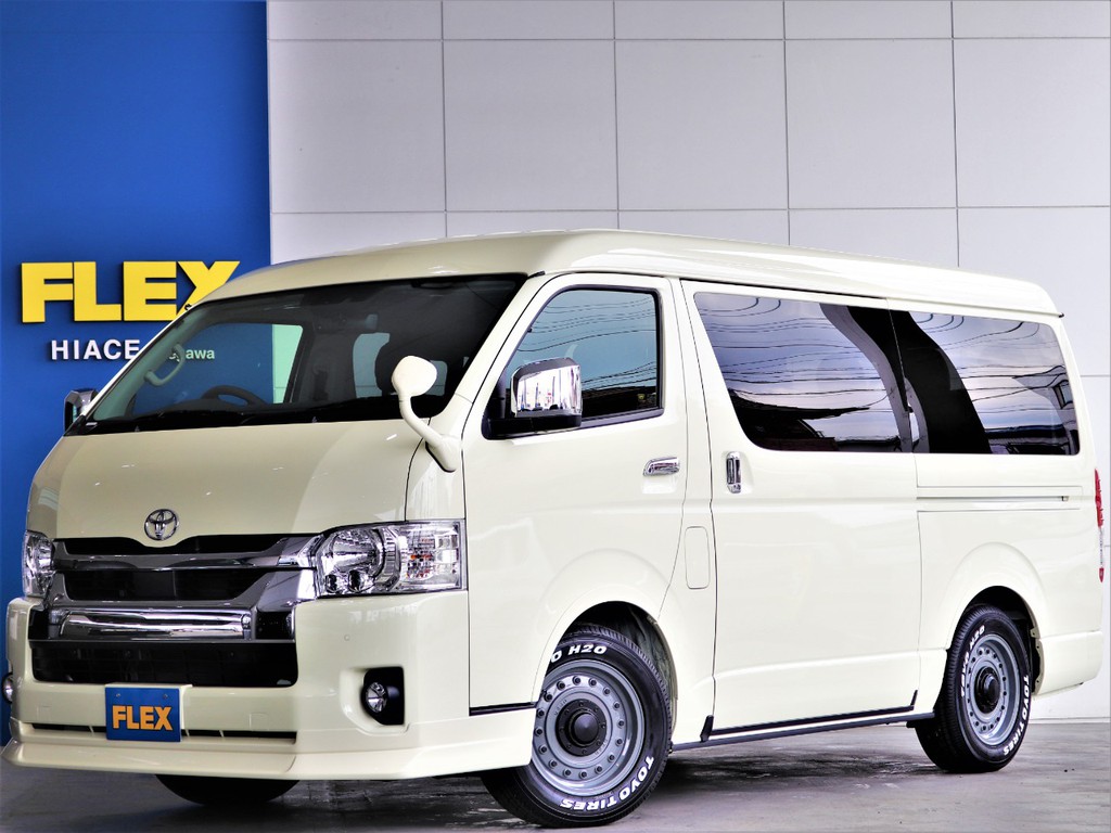 新車　ハイエースワゴンGL　４WD　【特設カラー】大人気のライトイエロー！お洒落に！即納車可能です♪安心の４WD！！ローン１２０回まで！！