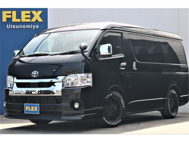 【新車】ハイエースワゴンＧＬロング　ミドルルーフ　ファミリーベッドパッケージ！