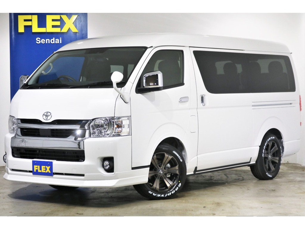 【新車】ハイエースワゴンGLロング　ミドルルーフ4WD　大人気ファミリーパッケージ☆