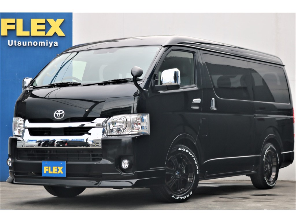 ☆新車ハイエースワゴン 2.7 GL ロング ミドルルーフ 4WD デニム内装ファミリーテーブルパッケージ☆