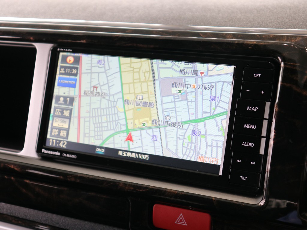 パナソニックストラーダ7インチ※音楽録音.DVD再生.Bluetooth.フルセグ☆