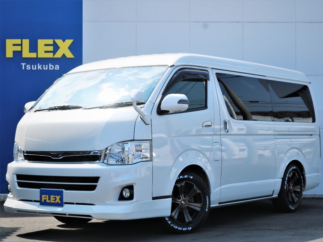 平成２５年ハイエースＷ「ＧＬ」１０人乗り４ＷＤガソリン車！買取直販のキレイな一台が入庫！