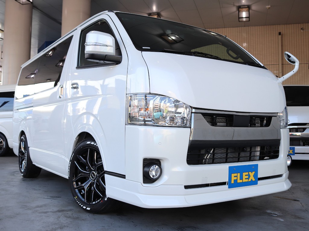 FLEXオリジナルDelfinoLineフロントスポイラー☆415コブラBYⅡボンネット☆