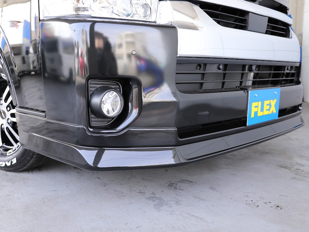 FLEXオリジナルフロントスポイラー♪