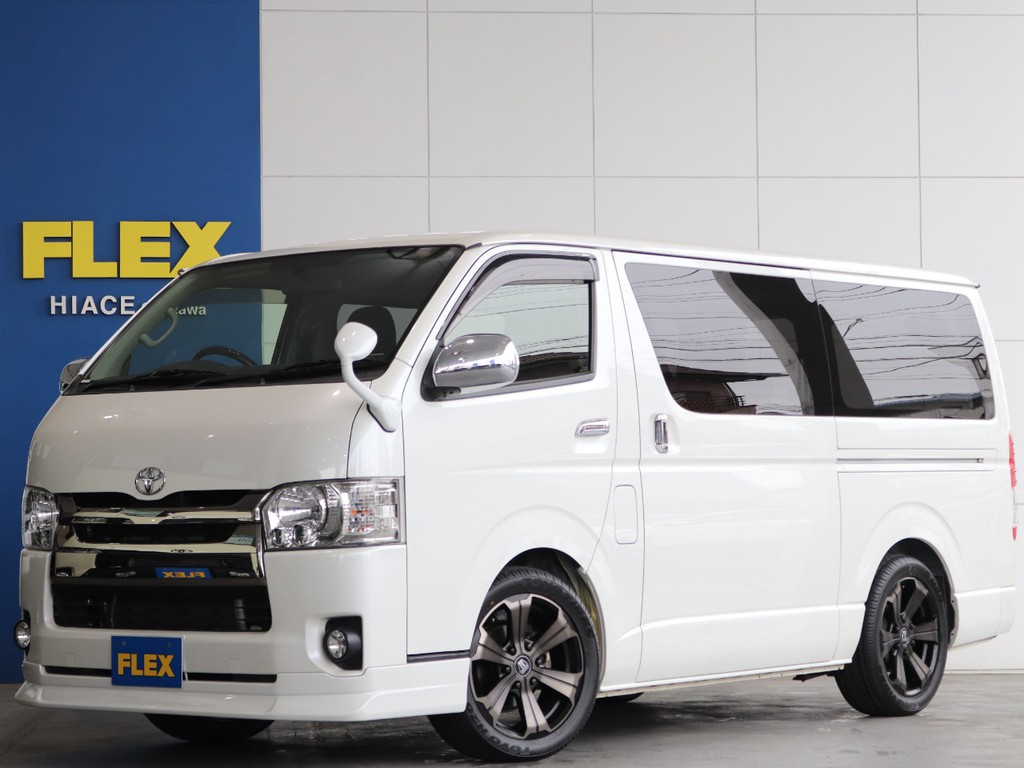 内外装綺麗な厳選車両！ハイエースバンダークプライム　ガソリン２WD　まだまだ走れる８万ｋｍ台の安心車両☆