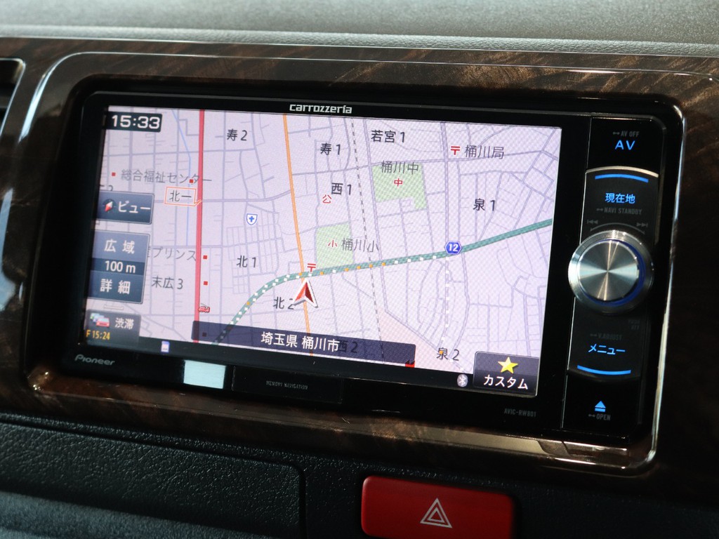 ナビはカロッツェリア７インチナビを搭載しております！