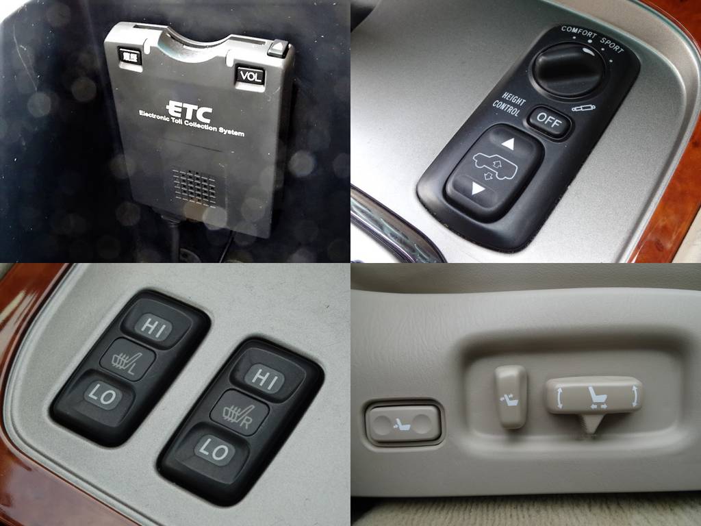 無くては困るETCも装備しております。