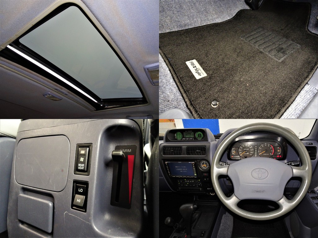 数少ないサンルーフ付！！フロアマット新品装着！！