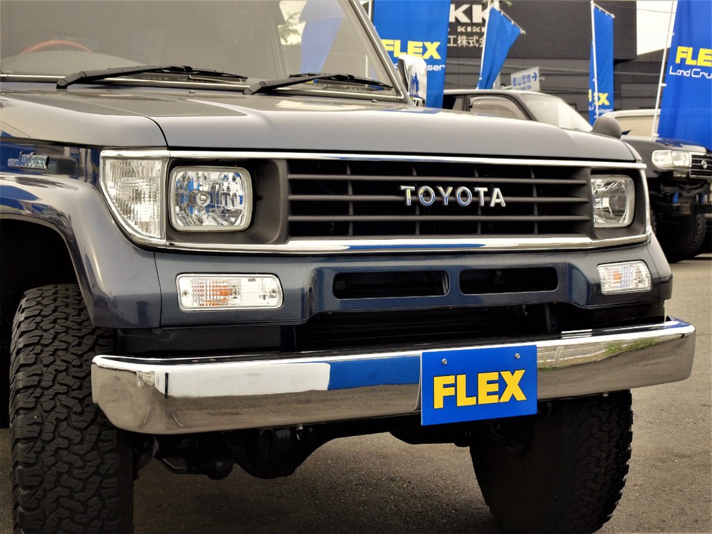 新品パーツ多数装着のフロントフェイス！！